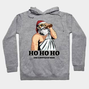 Funny Santa Beer Hoodie